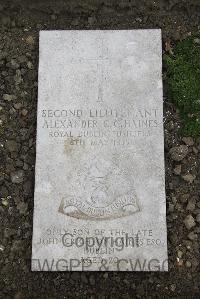 Boulogne Eastern Cemetery - Haines, Alexander Crichton Cooper